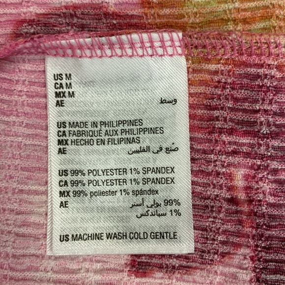 Bar III Pink Floral 2 Piece Pants Set - M - Picture 10 of 14